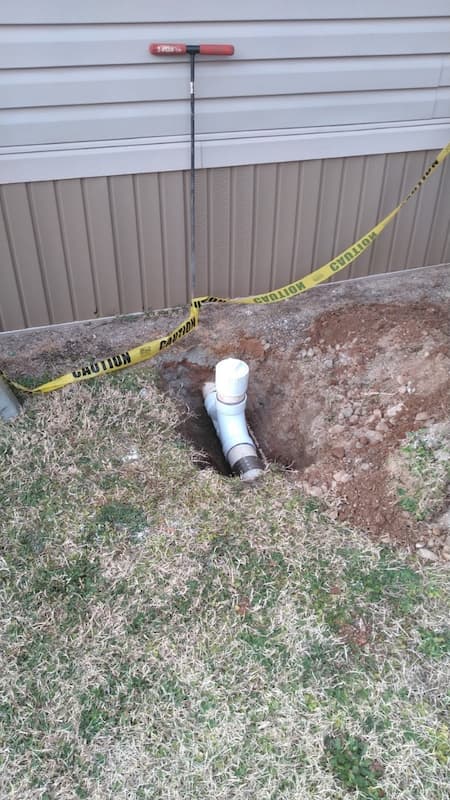 Sewer repairs in greenwood