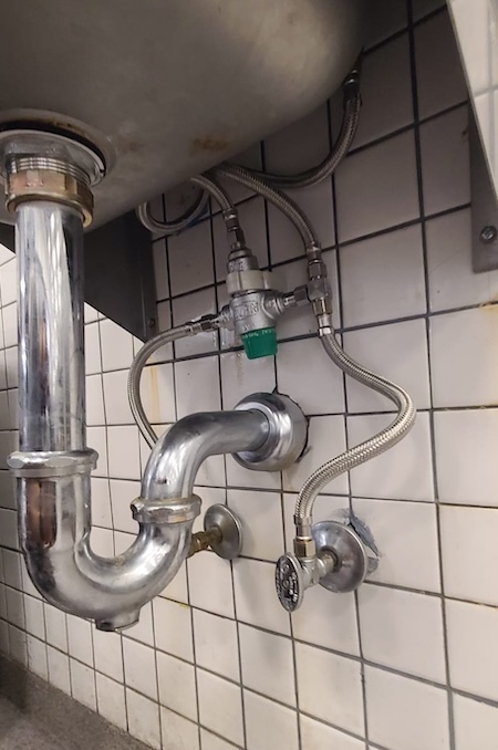 Hidden plumbing repairs outside home upstate sc