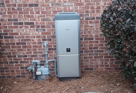 Tankless water heater gas vs electric upstate south carolina rural vs suburban