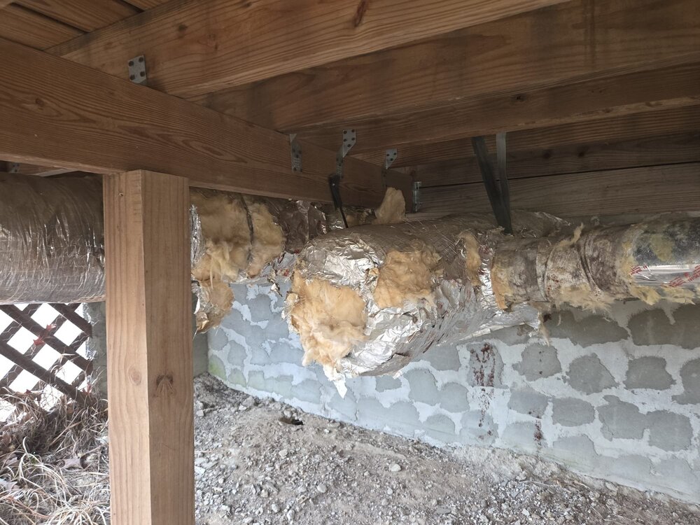 Ductwork upgrade project